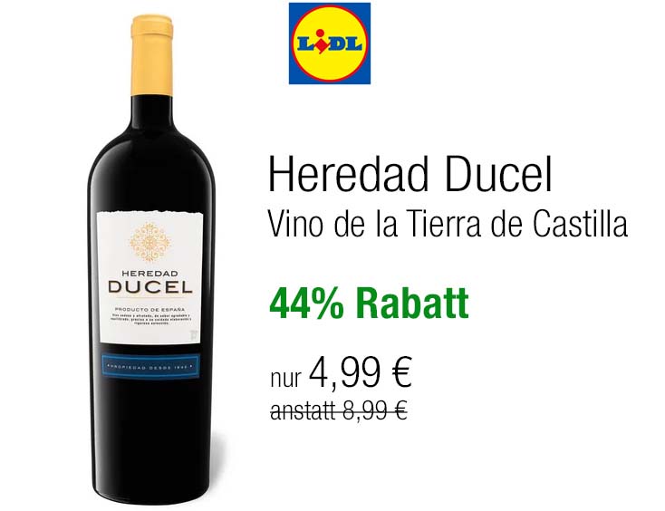 -44% | Heredad Ducel Vino de la Tierra de Castilla