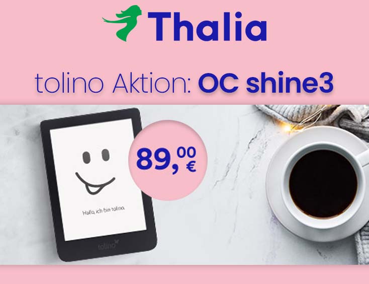 tolino Aktion: OC shine3 für 89 EUR