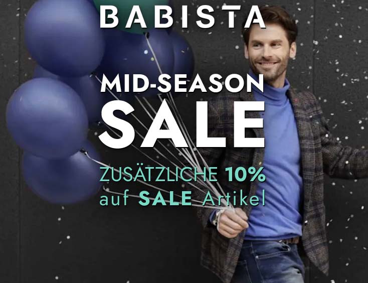 Midseason SALE: 10% EXTRA Rabatt auf Sale