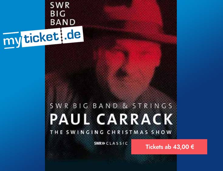 SWR Big Band & Paul Carrack - The Christmas Show Tickets