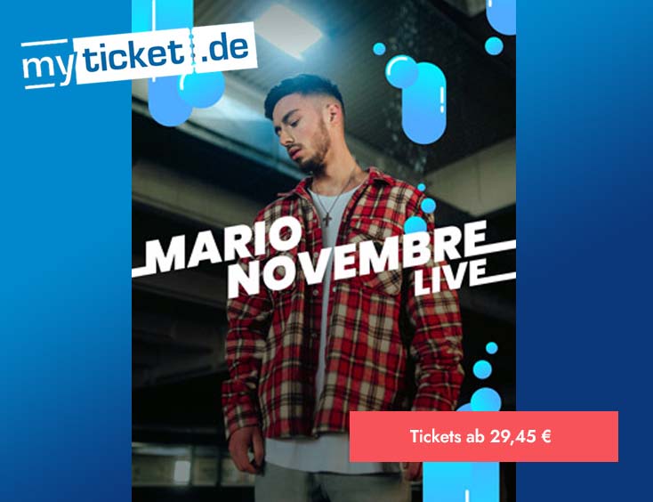 Mario Novembre - Live 2023 Tickets