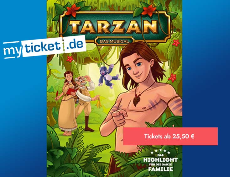 Theater Liberi Tarzan - Das Musical Tickets