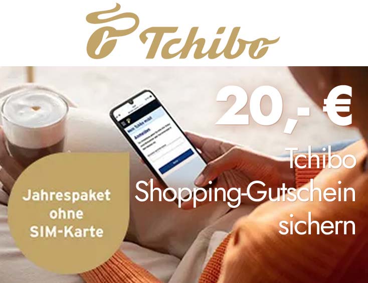 20€ Tchibo Shopping-Gutschein