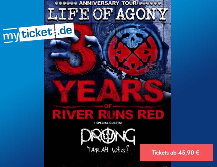 Life of Agony - 30 Years Of River Runs Red Tour Tickets