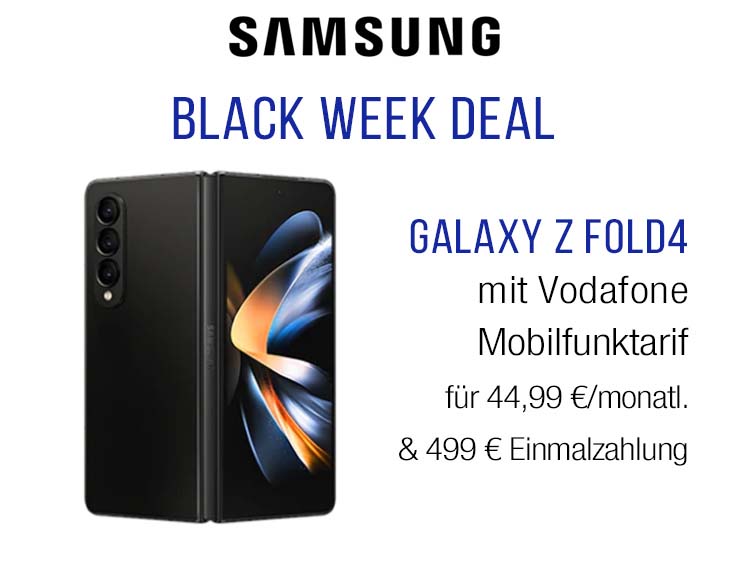 Galaxy Z Fold4 - Black Week DEAL