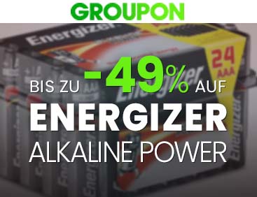 Bis zu -49% auf Energizer Alkaline Power