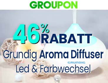 46% Rabatt: Grundig Aroma-Diffusor LED & Farbwechsel