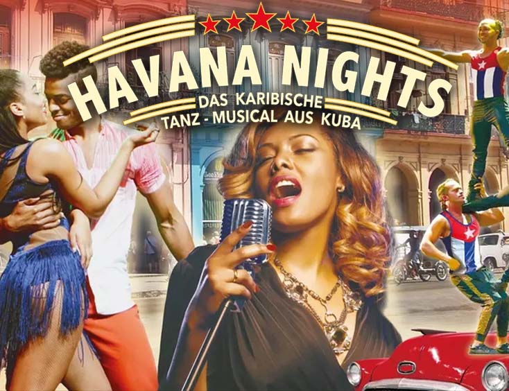 2 Tickets für Havana Nights | 34% RABATT