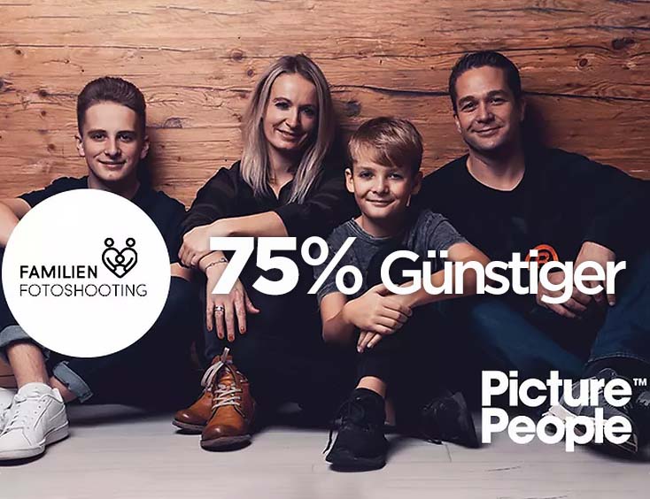 Profi Familien-Shooting 75% GÜNSTIGER
