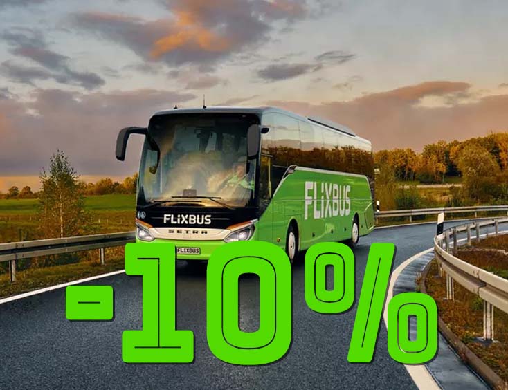 FlixBus 10% RABATT