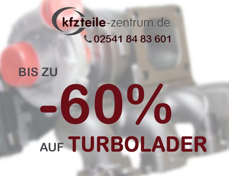Turbolader: JETZT bis zu 60% SPAREN