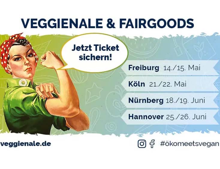6,66 € | Messe "Veggienale & FairGoods"