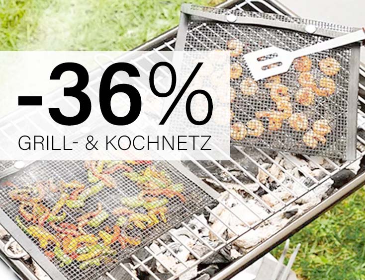 -36% | Grill- und Koch-Netz mit Antihaft-Funktion