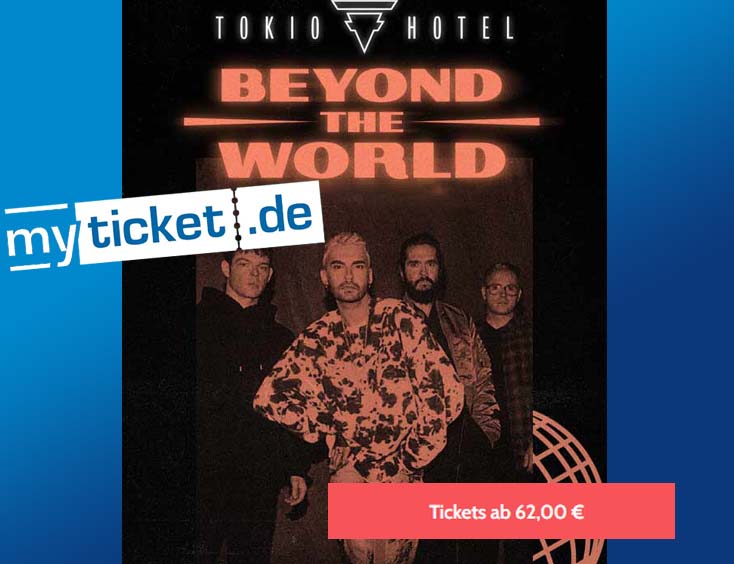 Tokio Hotel - Beyond The World Tour 2023 Tickets