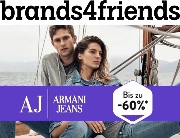 Bis zu 60% auf Armani Jeans