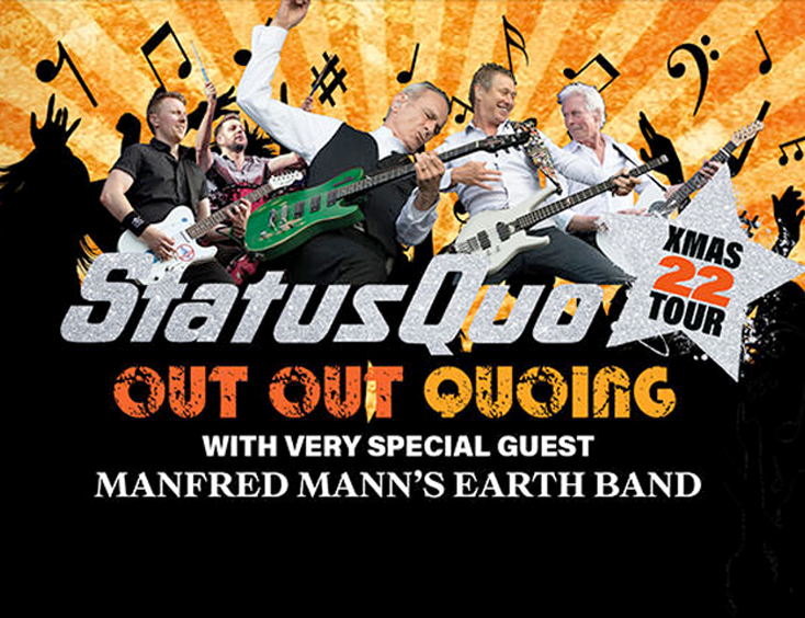 Status Quo - Out Out Quoing XMAS Tour 2022 Tickets