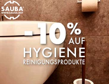 -10% auf Hygiene-Reinigungsprodukte