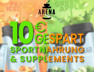 10 € GESPART: Sportnahrung & Supplements