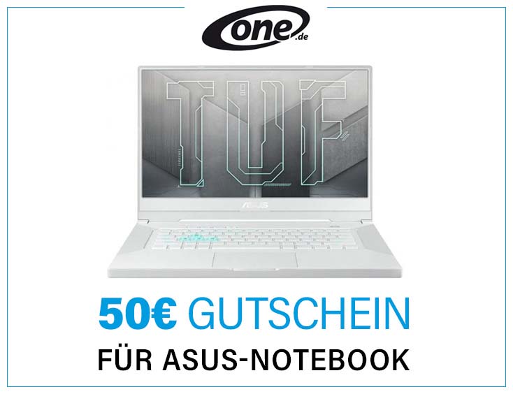 50 € Gutschein für ASUS-Notebook