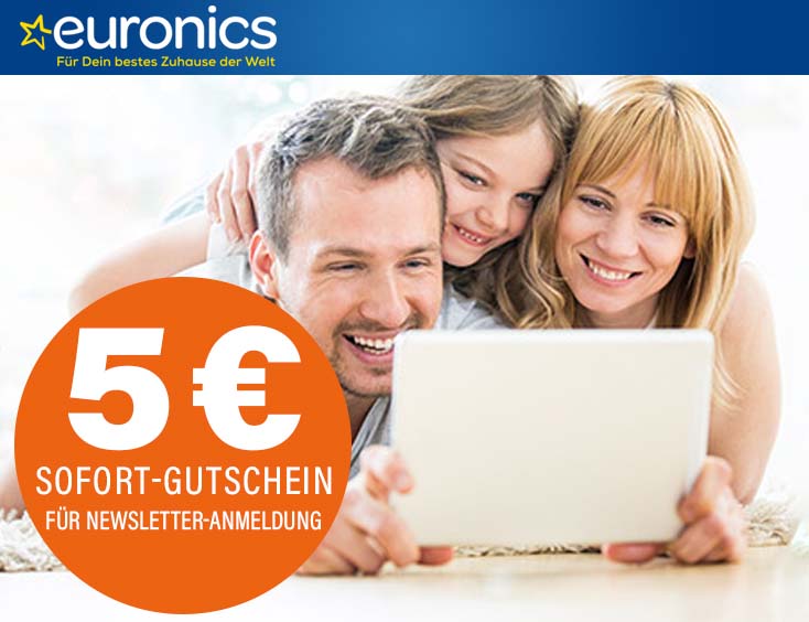 5 € Sofort-Gutschein für Euronics