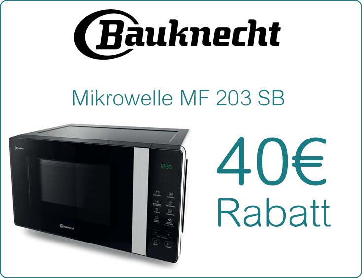 Mikrowelle - MF 203 SB mit 40€ Rabatt