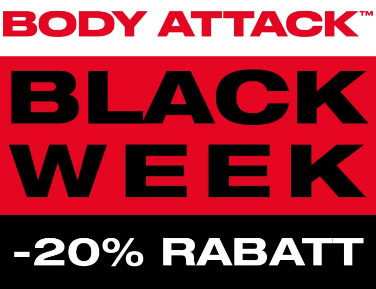 BLACK WEEK - 20 % Rabatt auf Body Attack