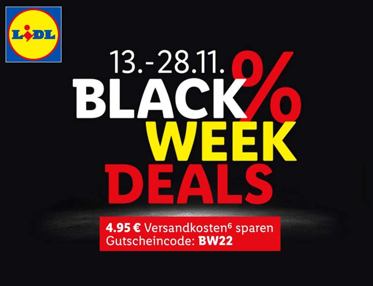 Black Week Deals bei LIDL