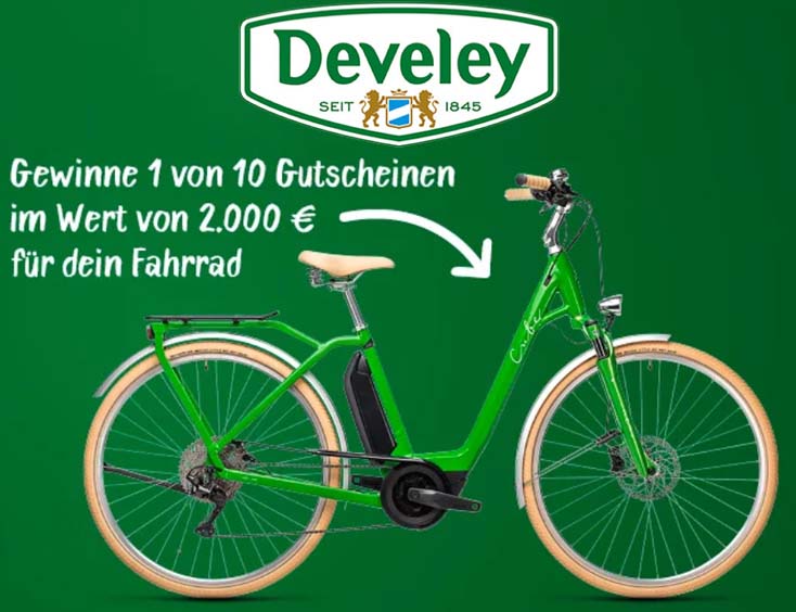 2000 € Fahrrad-Gutschein gewinnen